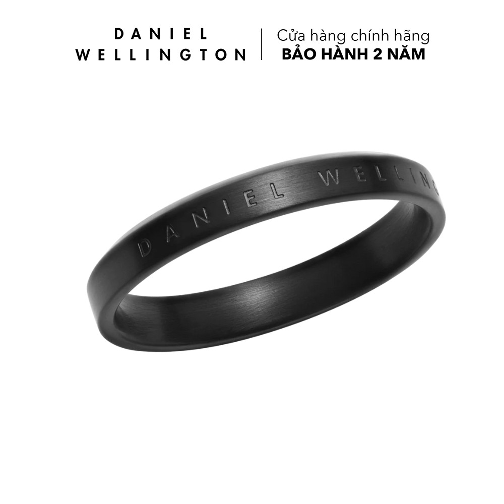 แหวนคลาสสิค Black 50 แหวน Daniel Wellington สีดํา