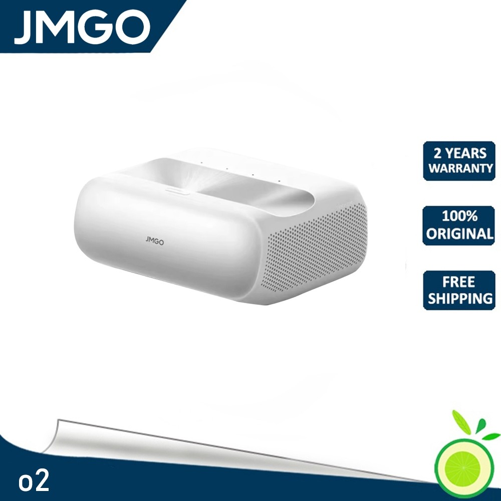 Jmgo o2 โปรเจคเตอร์สั้นพิเศษ โฟกัสสั้นพิเศษ รีโมตคอนโทรล สําหรับบ้าน ห้องนอน ห้องนั่งเล่น โรงภาพยนต