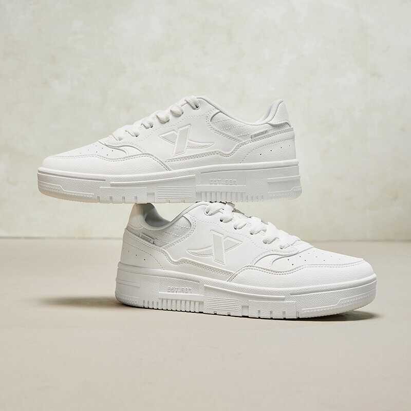 ❤ XTEP รองเท้าลำลองผู้ชายรองเท้าผ้าใบแฟชั่น 876319310029