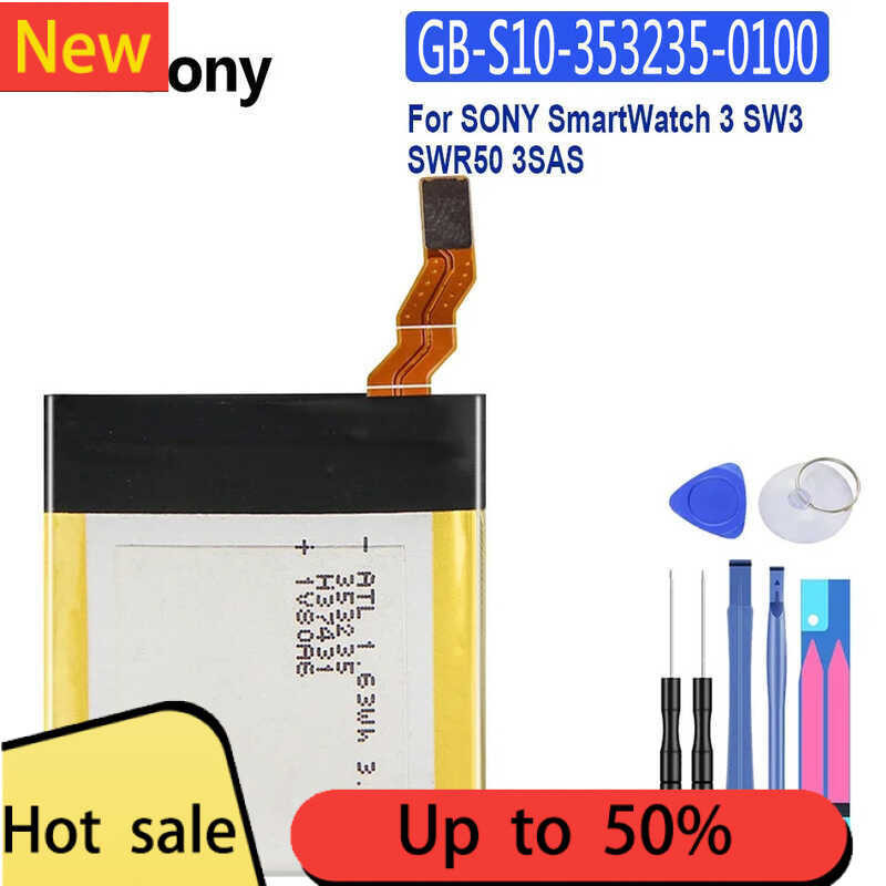 SONY Smart Watch แบตเตอรี่ 3 SW3 SWR50 3SAS 420mAh GB-S-10-353235-0100 แบตเตอรี่คุณภาพสูง