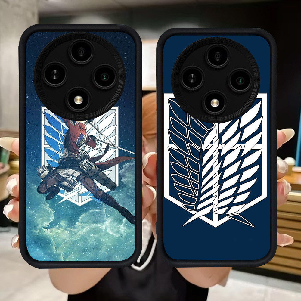 Q49 Attack on Titan soft Casing สําหรับ Xiaomi Redmi A3X POCO X7 C75 C61 X3 NFC A3 14C Pro 5G