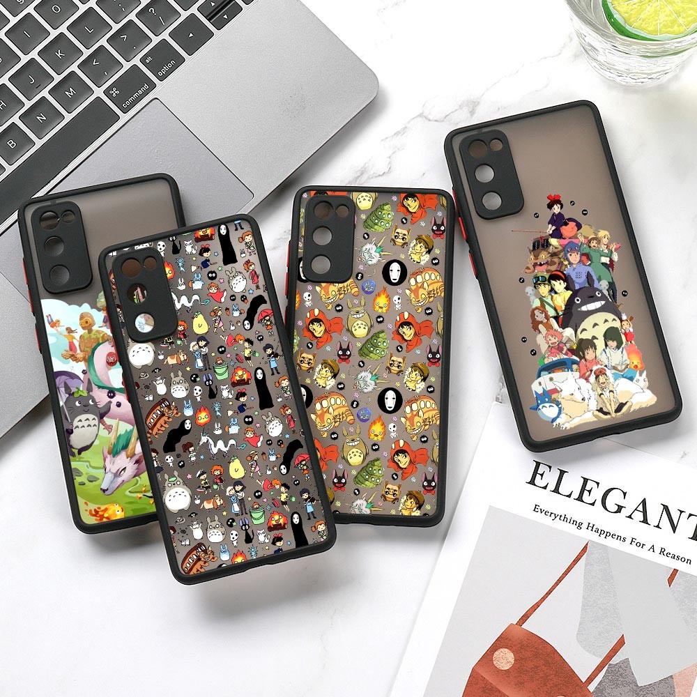 Studio Ghibli ญี่ปุ่นอะนิเมะ Spirited Away Totoro สําหรับ Samsung Galaxy A56 A55 5G A36 A72 A14 A54 