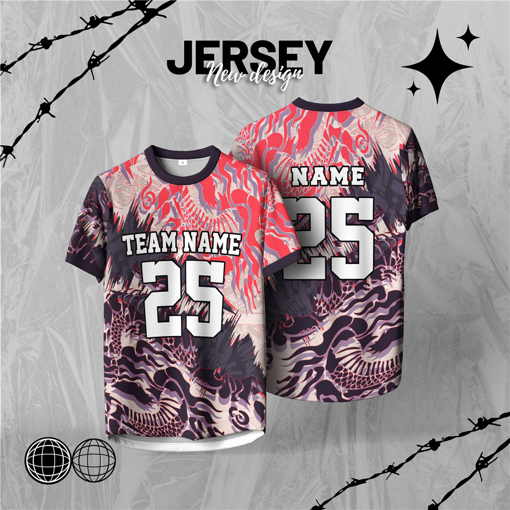 ฟรีชื่อที่กําหนดเองและหมายเลขเสื้อแฟนบอลย์แขนสั้นเสื้อยืดที่กําหนดเองชื่อและหมายเลข/โลโก้ Baju Lelak