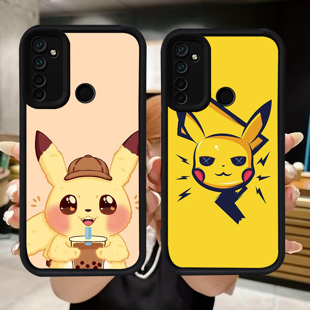 Q108 Pikachuปลอกอ่อนสําหรับRealme C2 Narzo 10A C17 7i C75 10 5i 9i 6i 20A 5 5s C2s 14 14X 14T C71 C7