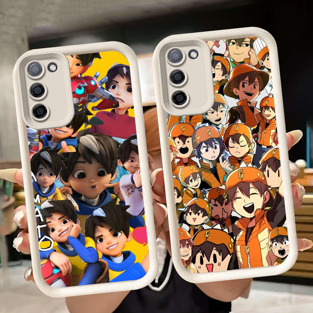 ปลอกอ่อนสําหรับ Samsung M02 A03S A51 J4 M02S F02S J6 Plus A02 A71 A02S A03 Core A31 สีขาว Q93 Bobibo