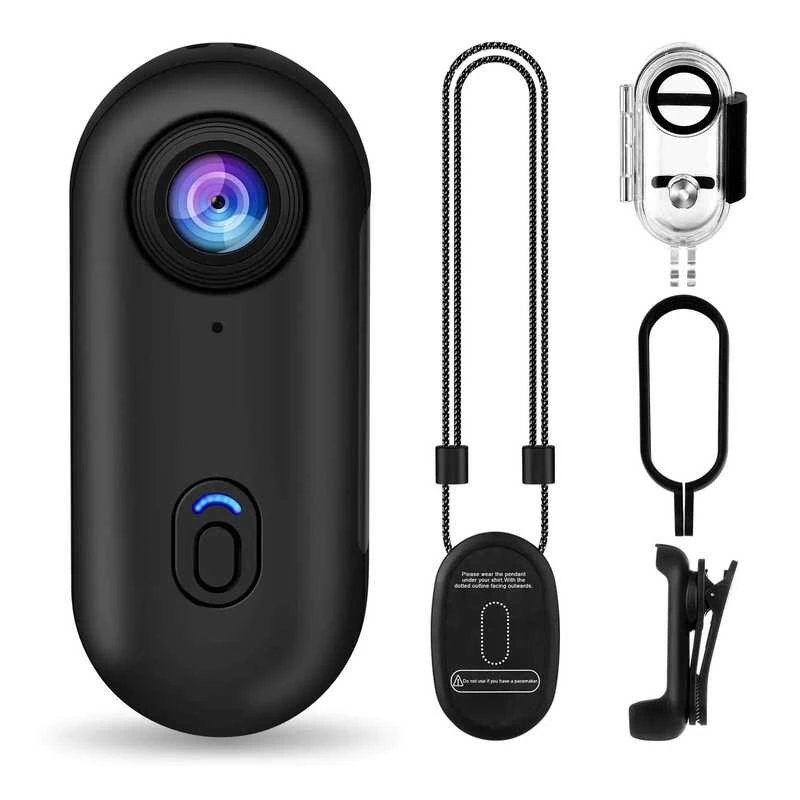 กล้องแม่เหล็ก 4K POV Pro Cam Selfie 128GB WiFi กล้องติดหมวกกันน็อค thumbnail 5