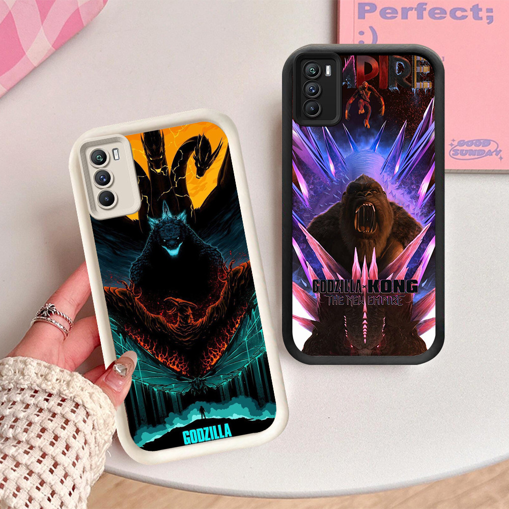 NA-36 Godzilla vs Kong2 เคสกันกระแทกสําหรับ OPPO A16 A16s A53 A54S A33 A53S A11S Realme 7I C75 C17