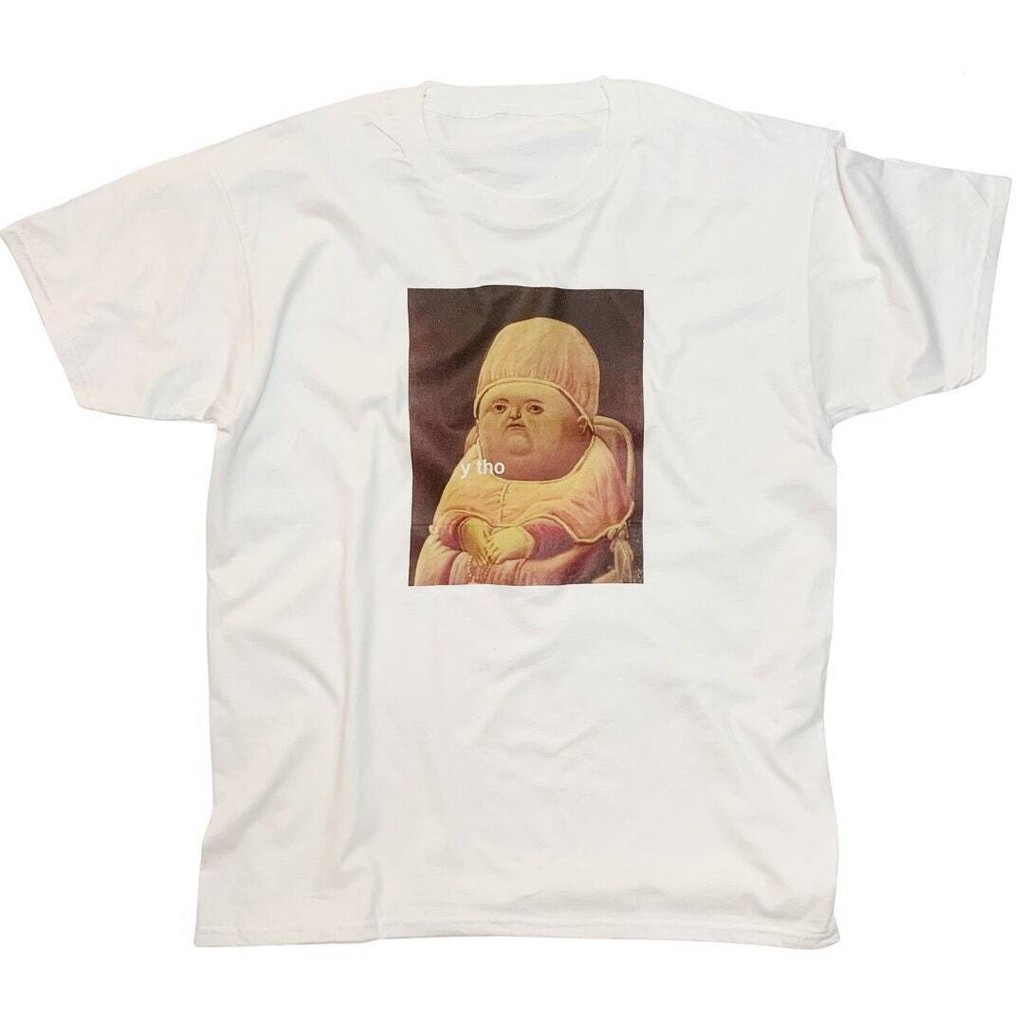 Y Th Funny Meme กระเป๋าผ้าแคนวาสสีขาวหรือสีดําจาก Reddit