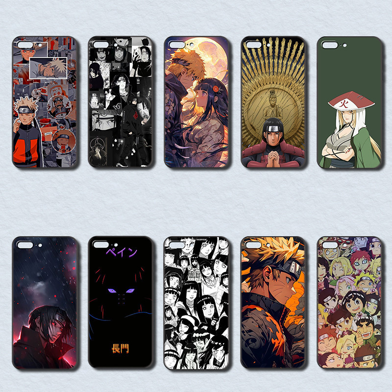 เคสโทรศัพท์สีดําแบบนุ่มแฟชั่นสําหรับ Xiaomi Redmi K20 K30 30S K40 K50 Pro K50 Gaming NARUTO Cover