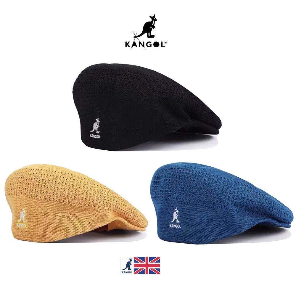 Kangol หมวกเบเร่ต์ ผ้าตาข่าย ระบายอากาศ กันการสึกหรอ สําหรับผู้หญิง Tropic 504