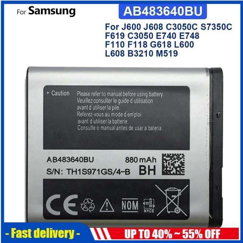 AB483640BU 6 สำหรับ Samsung SL-M608 J600 J608 B3210 C3050 E740 E748 F110 F118 F619 G618 J21