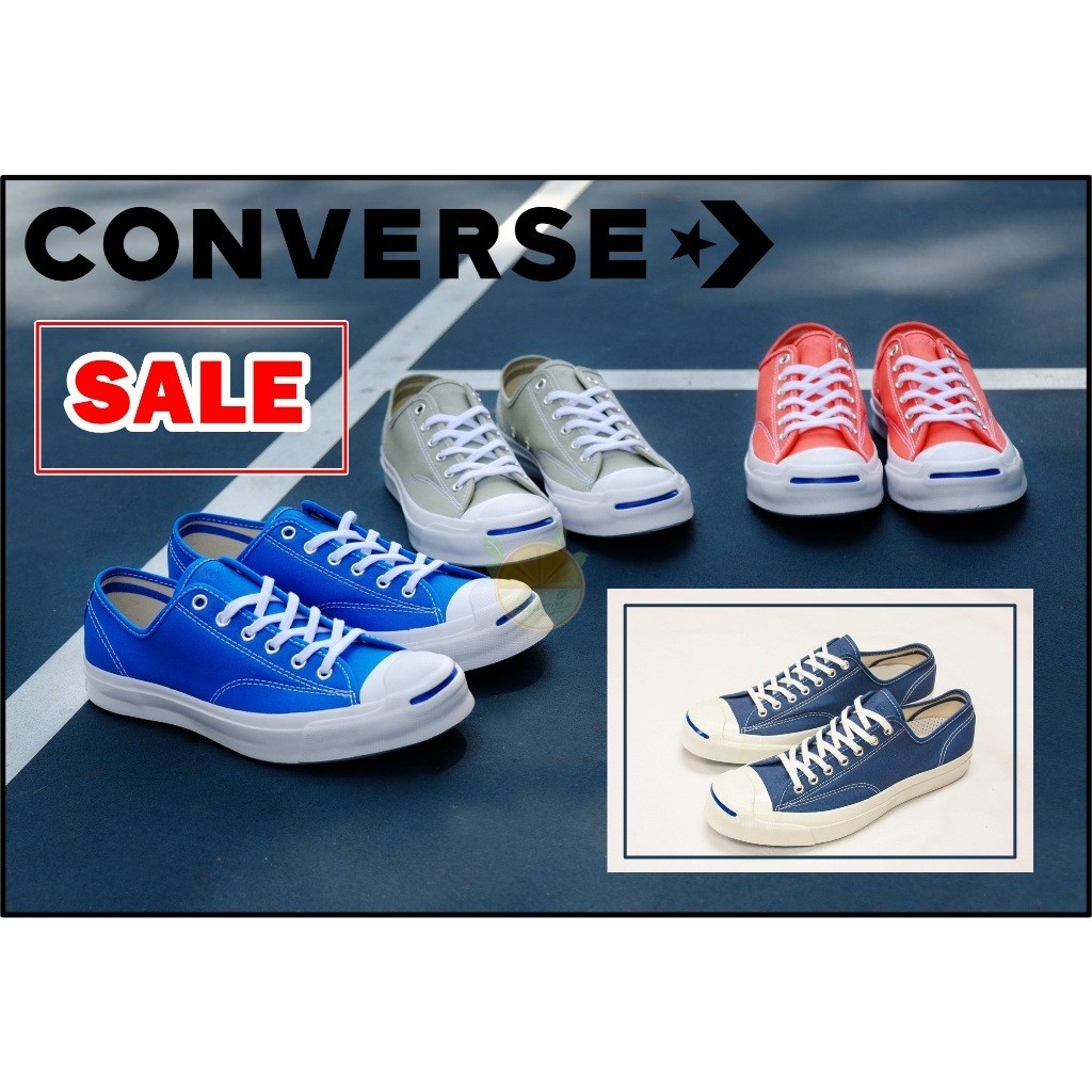 ฟิกเกอร์ ของแท้ พร้อมส่ง!! Converse Jack Purcell Signature Ox รองเท้าผ้าใบคอนเวิรส์ สินค้าลิขสิทธ์แ