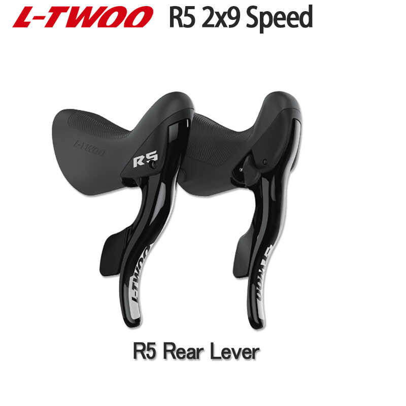 LTWOO 523 R5 ชุดเกียร์ 2X9 Speed Road Bike เบรคคันโยก 9V ด้านหน้าแ