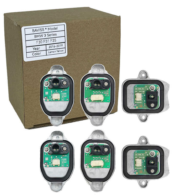 ใหม่ F30 F35 2016-2019 รถยนต์ไส้เลื่อนไฟหน้า DRL ชิปบัลลาสต์บ