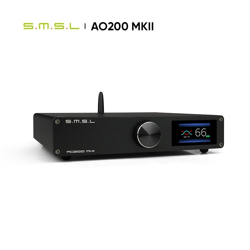 Smsl AO200 MKII ชิปขยายเสียงดิจิทัล MA5332 บลูทูธ 5.0 XLR RCA อินพุต USB