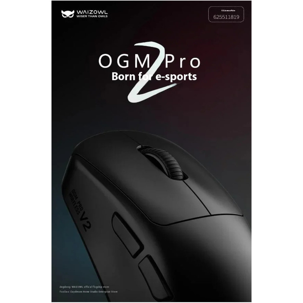 OGM Waizowl Pro เมาส์ V2แบบ3โหมด Paw3950 8K