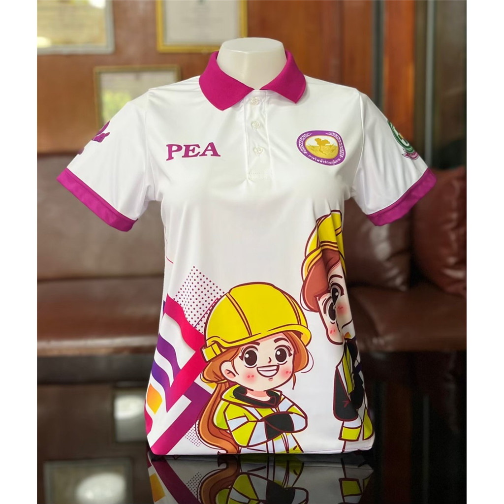 เสื้อโปโลฤดูร้อนแขนสั้นด้านบนเสื้อโปโลลําลองระบายอากาศ