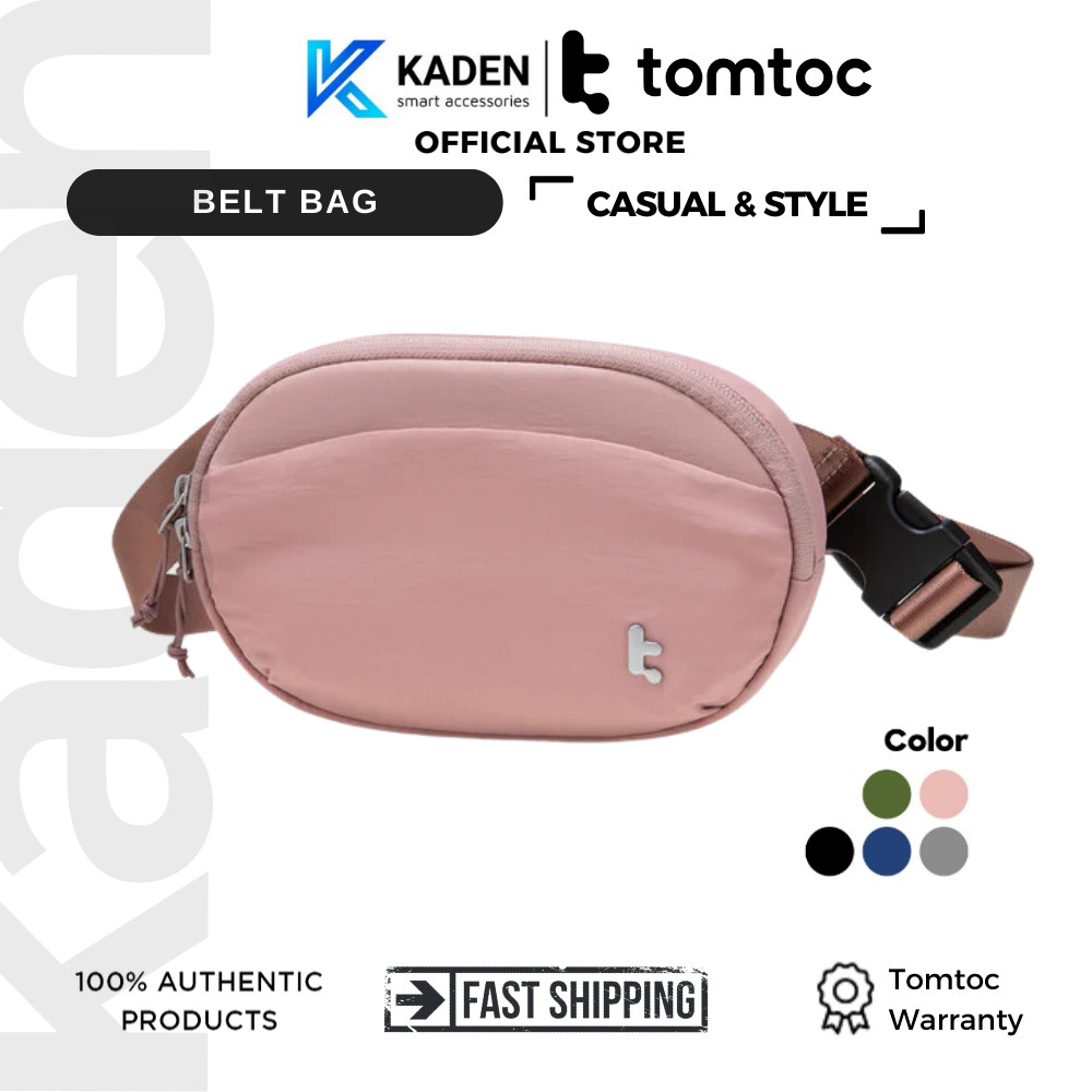 Tomtoc Fashion Slingbean Belt Bag 1.5L  T32S1-สินค้าของแท้
