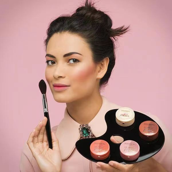 เวอร์ชั่นใหม่ซื้อทะเล BOURJOIS ฝรั่งเศส Wonderful Paris Baking Rouge Blush Saucer สามมิติ Soothing เ