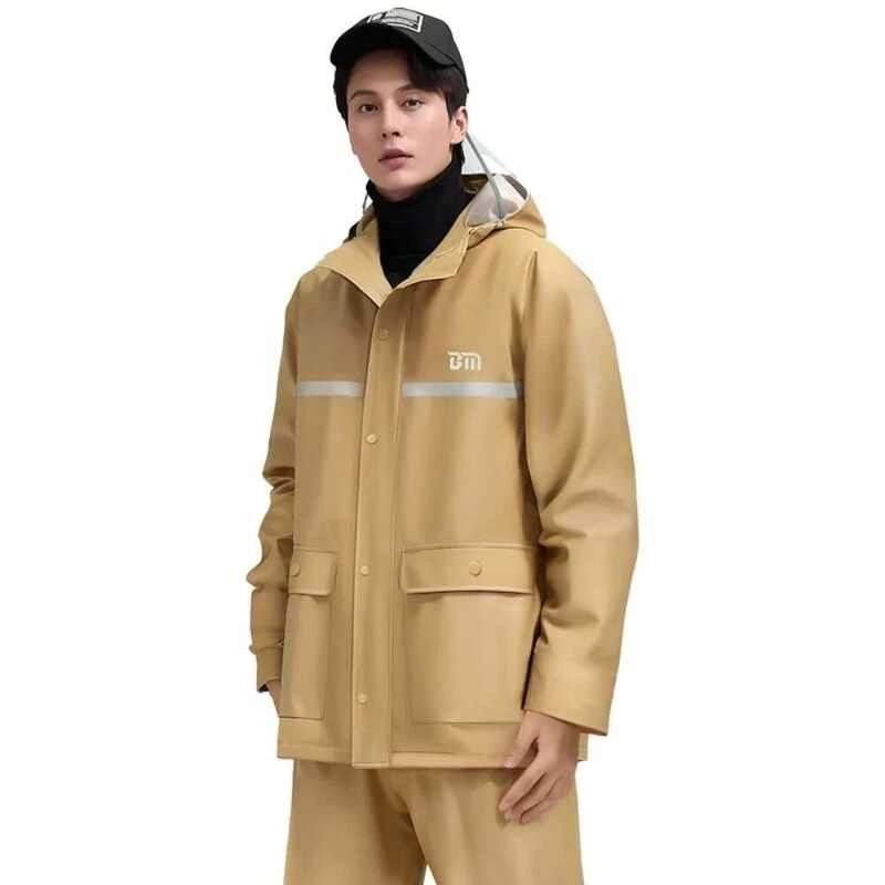 ชุดกันฝนผู้ชายแบบแยกส่วน เสื้อและกางเกงสำหรับมอเตอร์ไซค์ thumbnail 5