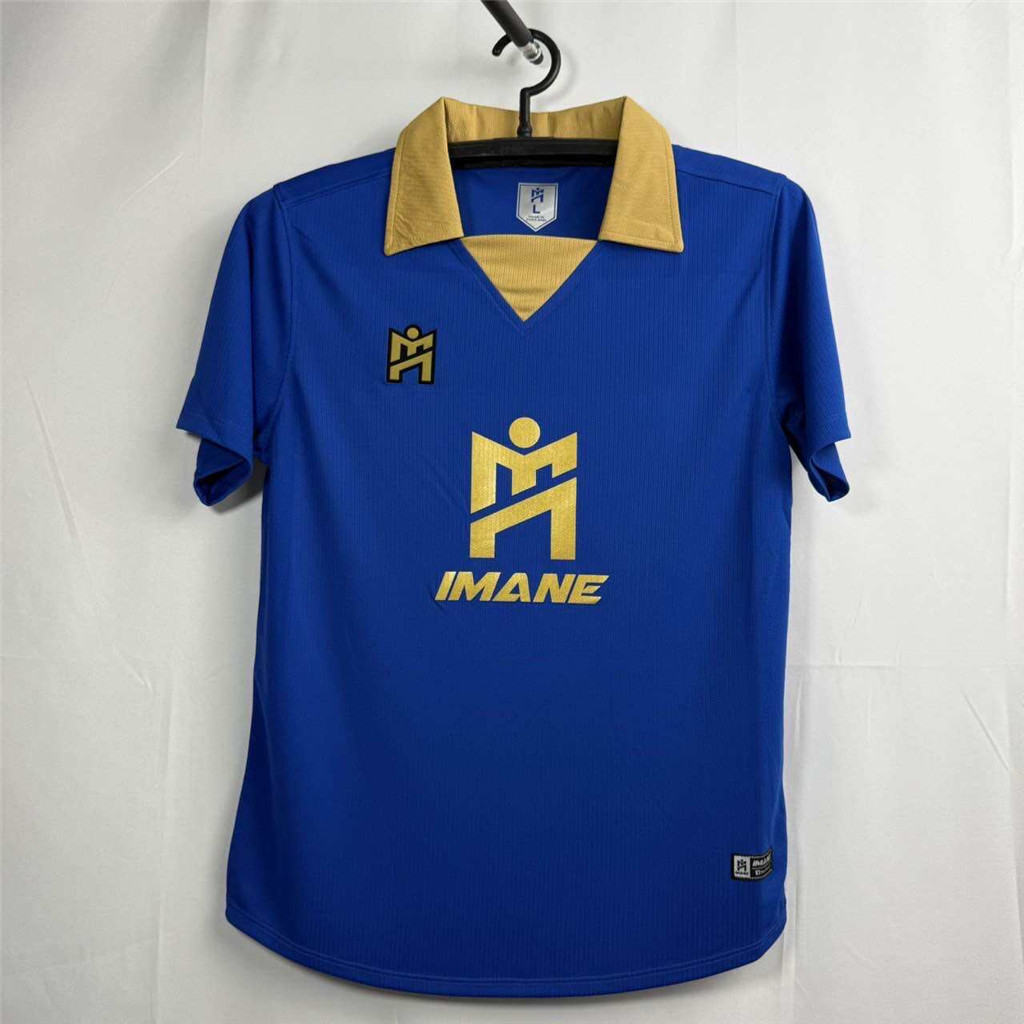 IMANE เสื้อกีฬาคอสีปก พร้อมโลโก้ M (IMANE )กลางตัว IMA1 002