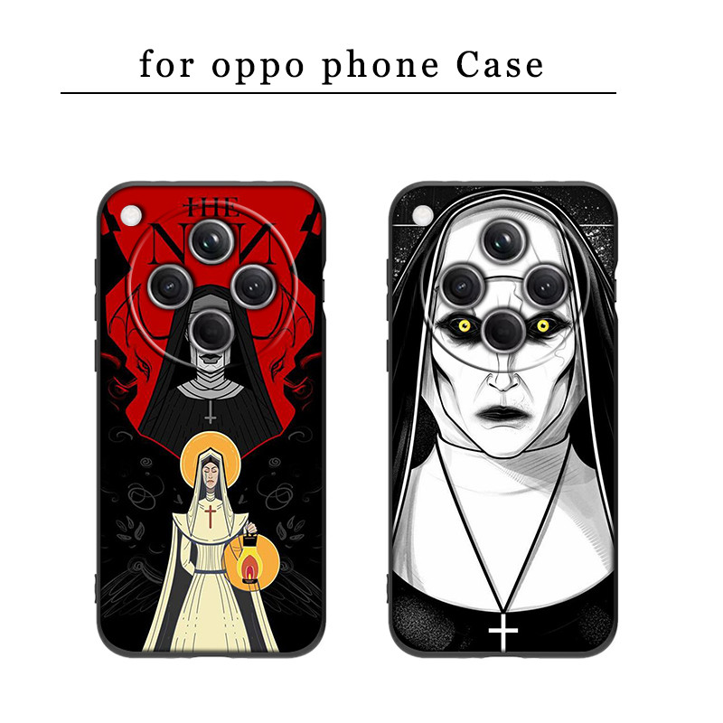 QL156 แม่ชีภาพยนตร์สาว OPPO A57 4G A5S A7 A8 A31 A60 A76 A77 A80 A91 F15 F3 A92 A93 A72 A52 A94 นุ่ม