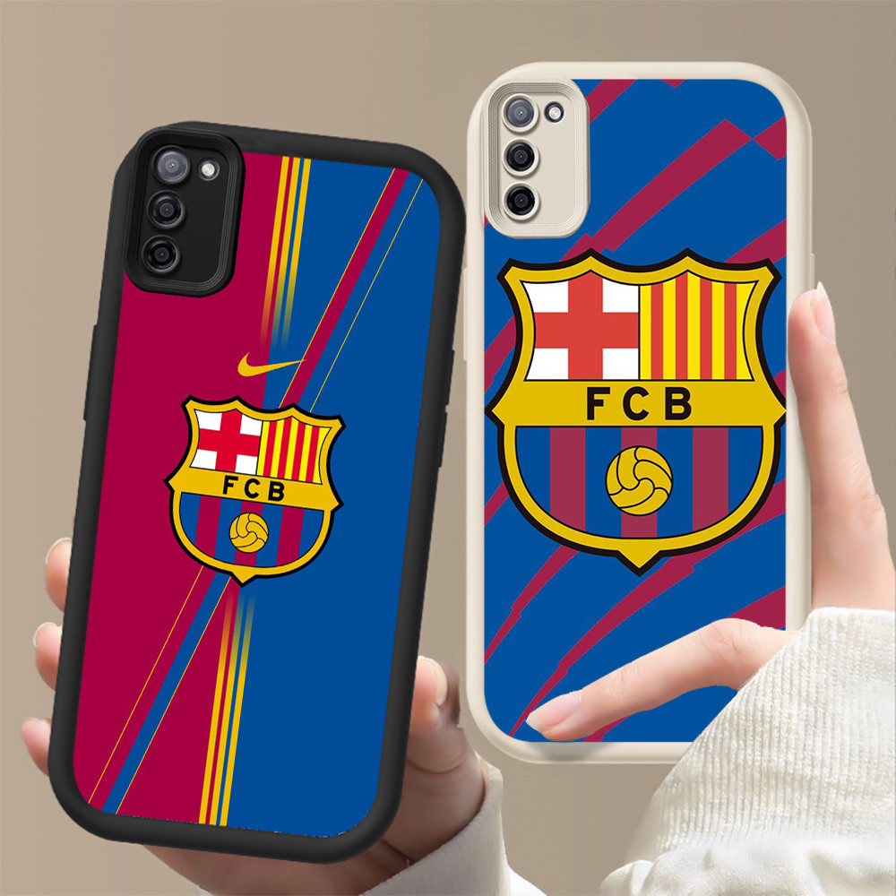 SAMSUNG ปลอกกันกระแทกสําหรับSamsung A03S A31 M21 A71 M02S A51 F02S M30S A02S S20 FE FF-6 barcelona F