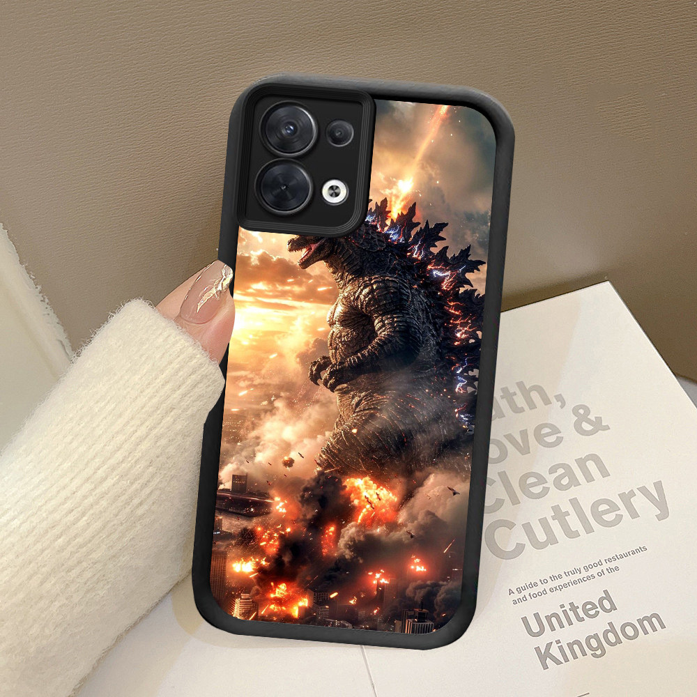 NB-27 Godzilla vs Kong เคสกันกระแทกสําหรับ OPPO F21 F21S Reno 7 7Z 8 8Z Lite Pro