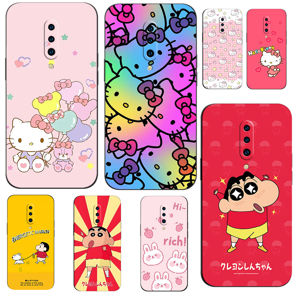 เคสคู่ เคส Ribbon Oneplus 7 Pro เคสแมว เคสสีชมพู เคสคิตตี้ เคสชินจัง เคสไอโฟนคู่ เคสคุโรมิ เคส Kitty