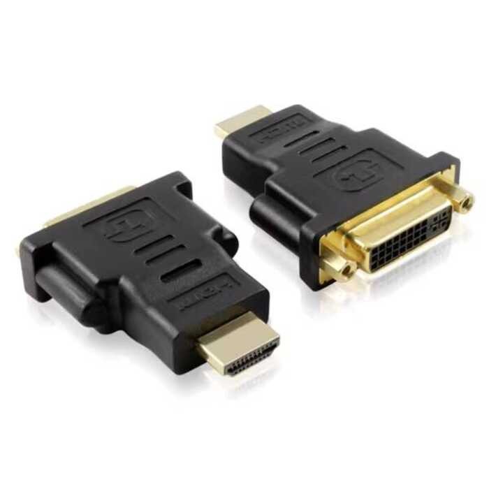 Xiy Gold-Plated Adapter HDMI Male to DVI (24+5) อะแดปเตอร์ hdmi to dvi ตัวเมีย