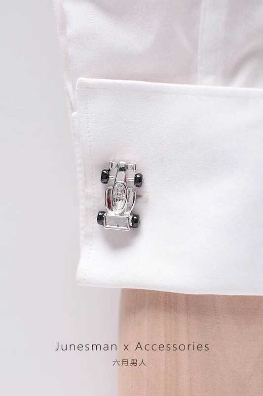 Formula Car June Man Handmade French Cufflinks Mens Cuff Nails Shirt Cuff Gift Box