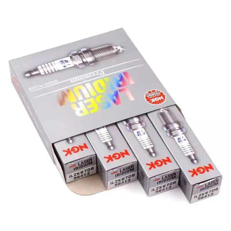 4PCS NGK Iridium Spark ปลั๊ก ILZKR7D8 96412 สําหรับ Suzuki Vitara SX4 S-cross Swift 1.0T 1.4T เครื่