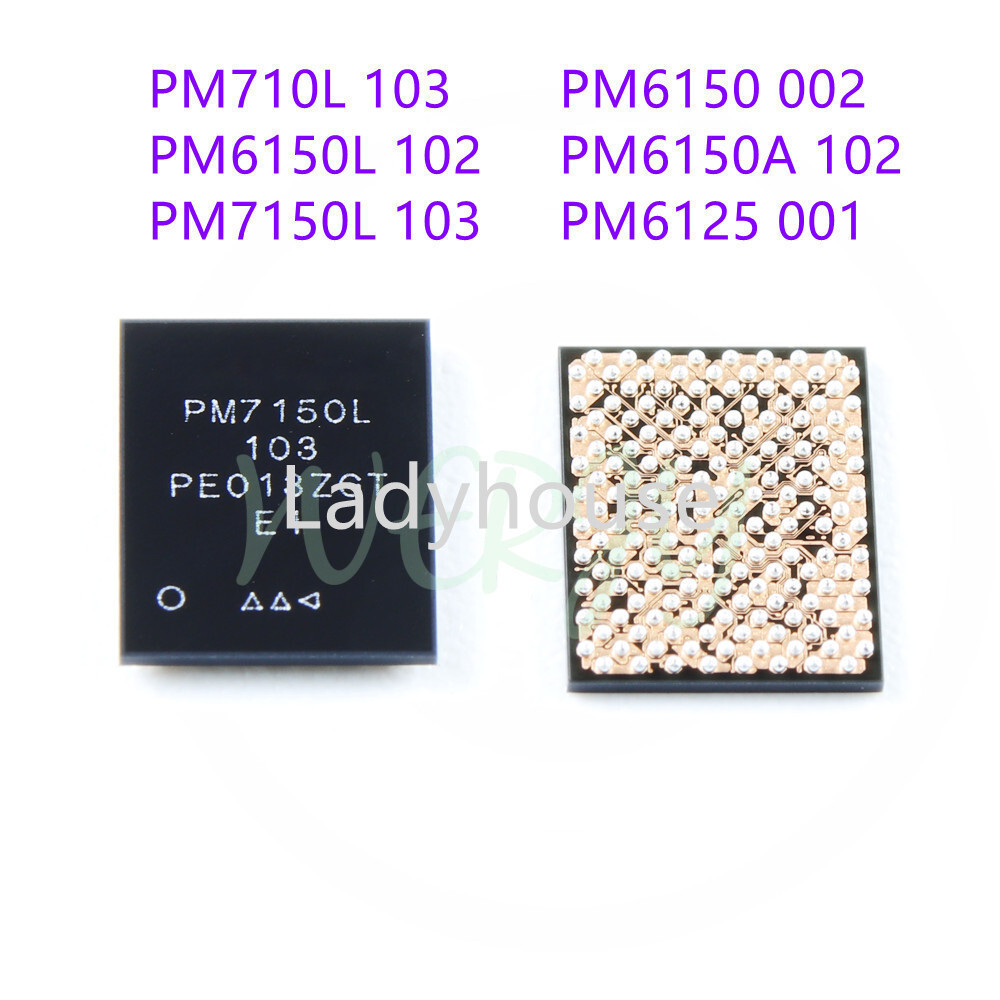 1 ชิ้น PM8150L PM6150 002 PM6150L 103 PM6150A 102 PM7150L 103 PM6125 001 PM7150A PM8150A PM8150B Ic 