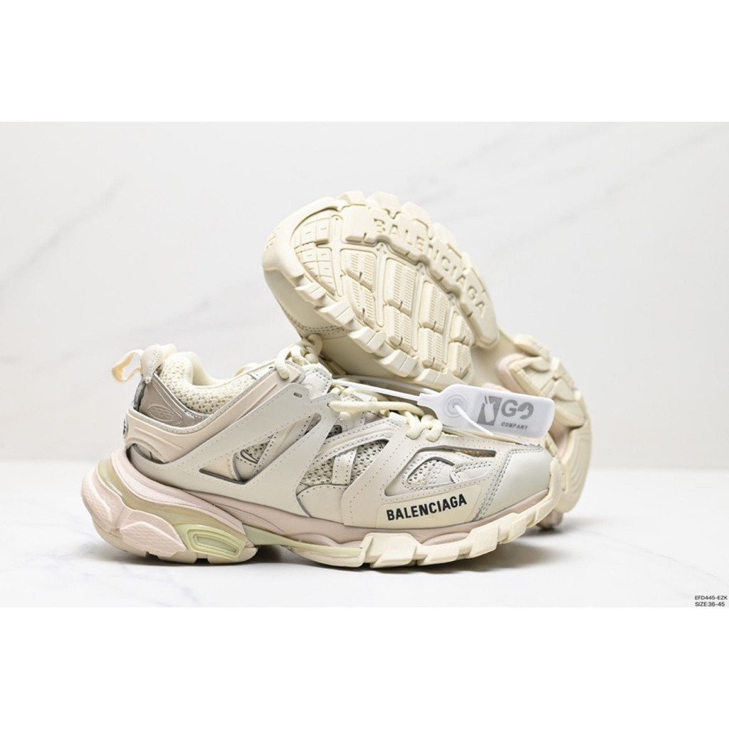 ฟิกเกอร์ Balenciaga Track Trainers 3.0 รองเท ้ าจ ๊ อกกิ ้ งย ้ อนยุค 2N9F