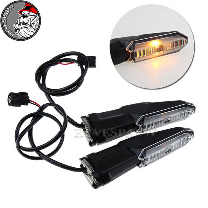 For KAWASAKI Ninja Z H2 SE Z900 Z400 Motorcycle LED Turn Signal Indicator Lights Bkers