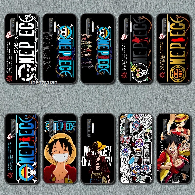 One Piece OPPO Realme XT K5 X2 เคสสีดําซิลิโคนอ่อนนุ่มอะนิเมะแนวโน้มการออกแบบใหม่ยอดนิยมเคสโทรศัพท์ท