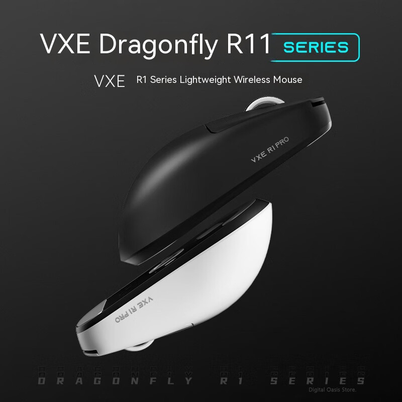 vxe VGN DRAGOY เมาส์ R1สามโหมดบลูทูธไร้สาย R1 SE PRO MAX Gamer Paw3395เก