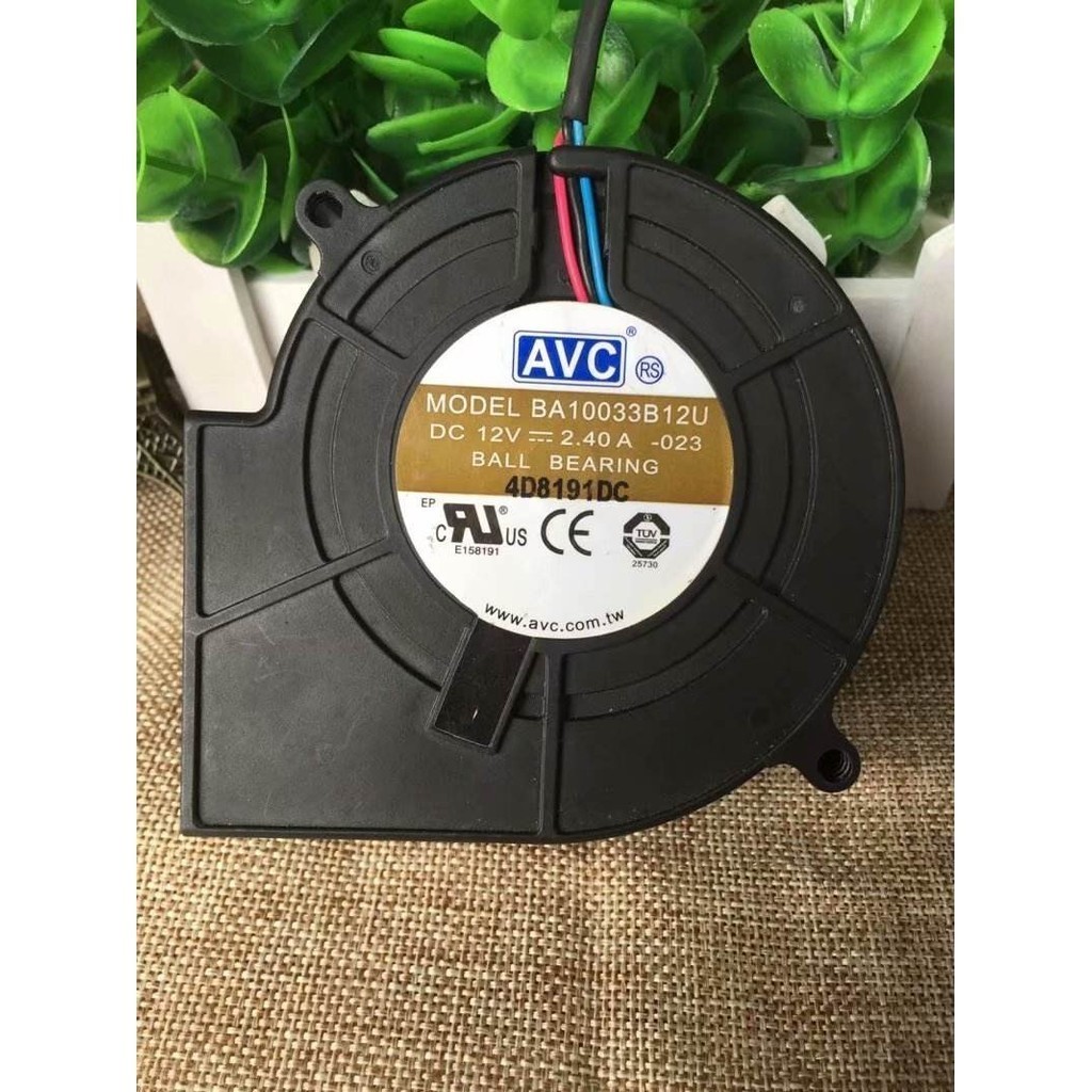 Avc 9733 พัดลมระบายความร้อน 12V 2.4A BA10033B12U