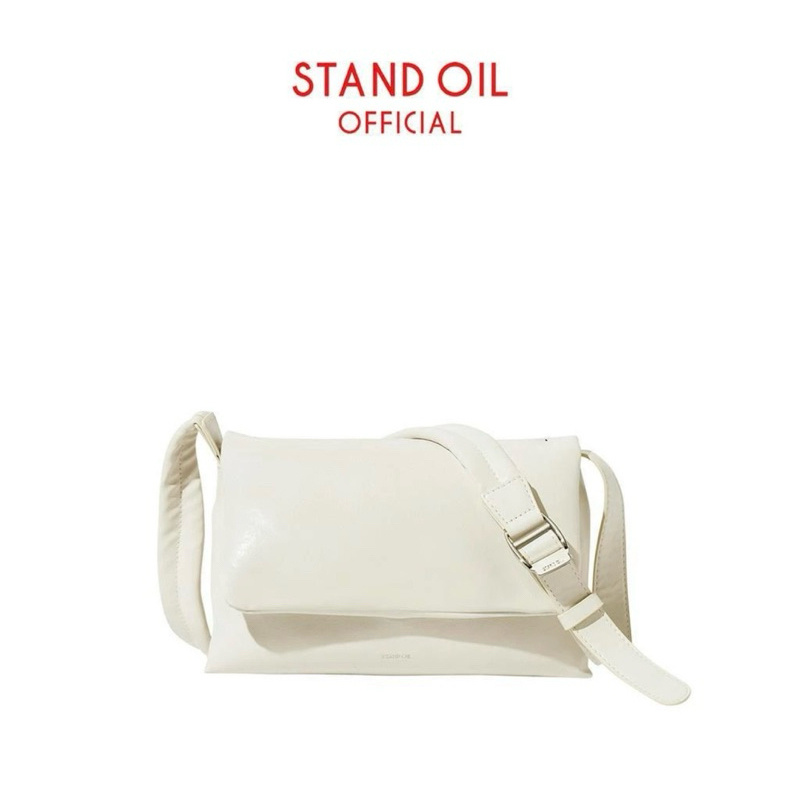 |มือสอง| STAND OIL "Fluffy Mini" สีขาว dfko