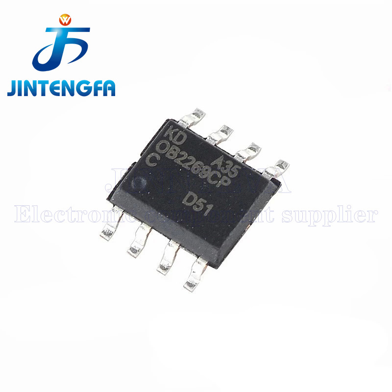 50PCS OB2269CP OB2269CCPA OB2269 0B2269 SOP-8 ชิป SMD AC-DC แบบบูรณาการสูงโหมดควบคุม PWM IC