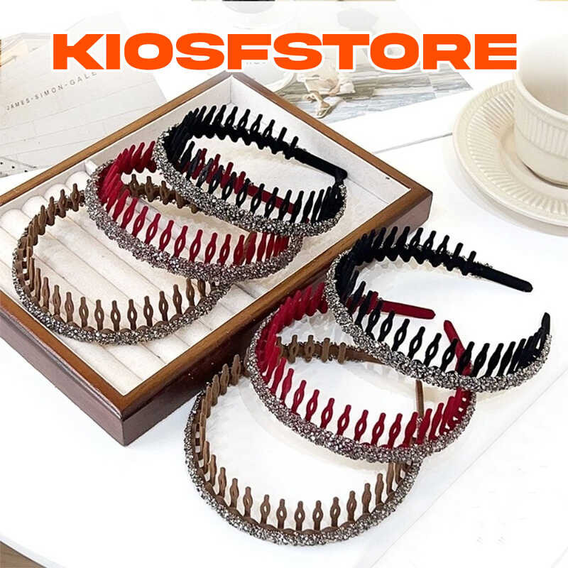 KFS - HEADBAND ผู้หญิงใน THE SHAPE OF A SIRKAM H729 นําเข้าอัญมณีสไตล์เกาหลีแฟชั่นสตรี HEADBAND