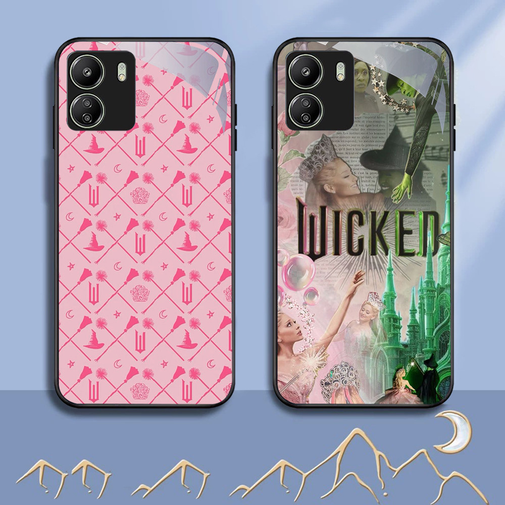 NC-102 Wicked Part One Kaca Glass Case สําหรับ Xiaomi Redmi 13C A1 A2 หมายเหตุ 13 Pro Plus Poco C65 