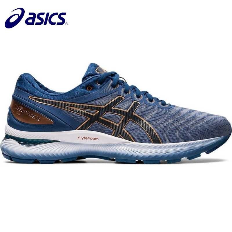 ❤ 2023 Asics Gel-Nimbus22 N22 Professional Sports Cushioning Breathable Black Warrior Running