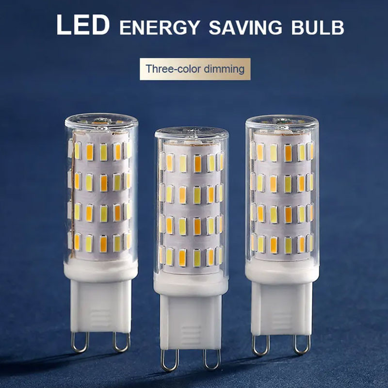 หลอดไฟ Led ข้าวโพด G9 G4 220v Super 3W 5w 7W เทียน Spotlight หรี่แสงได้โคมระย้า 360 องศา Dimmer โคมไฟประหยัดพลังงาน