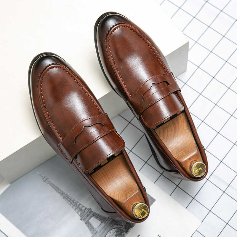 รุ่น Clarks_รองเท้าผู้ชาย สีดำ รองเท้าหนังแท้ รองเท้าท