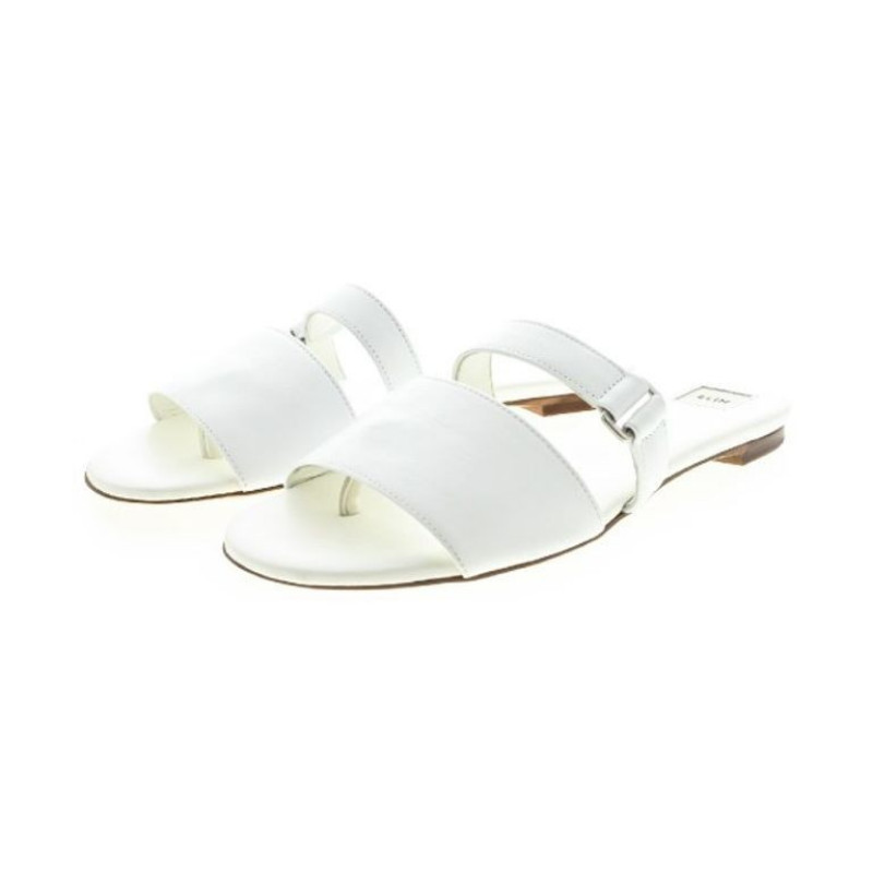 ELIN n M 5 Sandals Women White 23.5cm Direct from Japan Secondhand