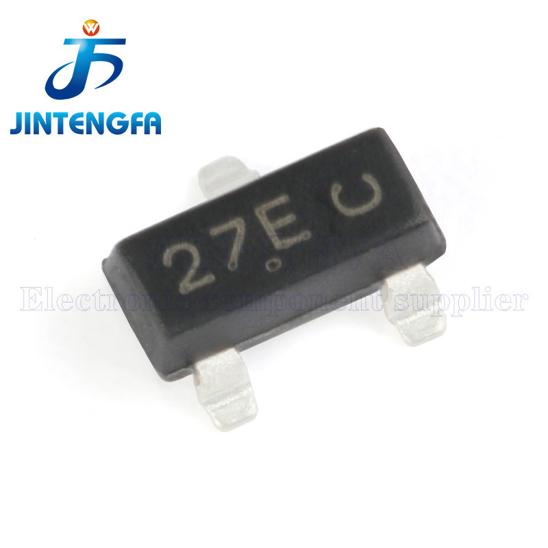 10PCS NUP2105LT1G NUP2105 27E NUP2105L SOT23 SMD Dual Line CAN Bus Protector ESD Triode ทรานซิสเตอร์ไดโอด