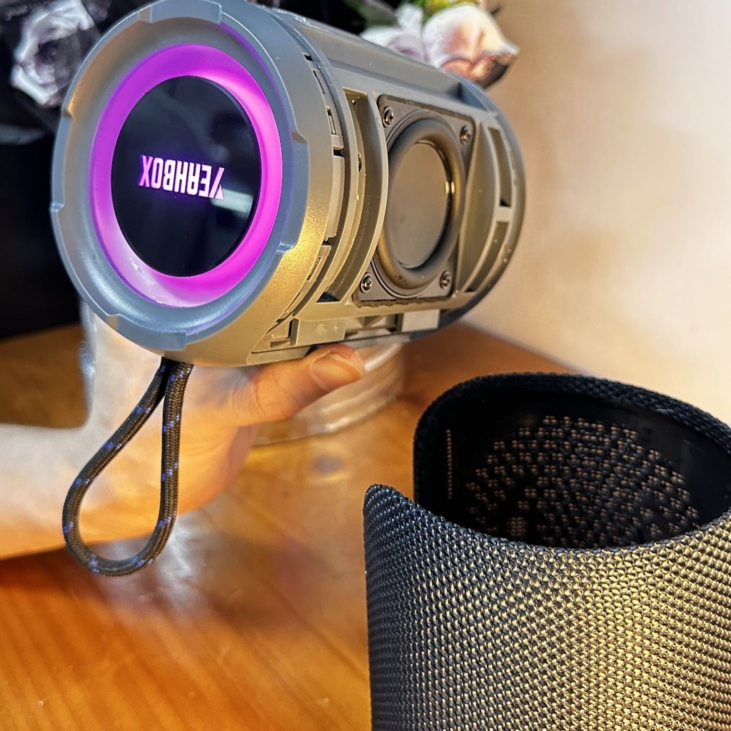 YEAHBOX ลำโพงบลูทูธ A8 แบบพกพากลางแจ้ง 40W ซับวูฟเฟอร์ปริมาณสูงกันน้ำแบบพกพาลำโพงรถยนต์ไร้สาย