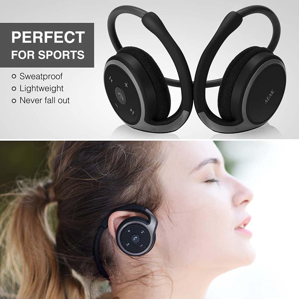 Gym Sport Earphone Running Exercise Wireless Earphone Bluetooth Earphone Gaming Headphone Headset M