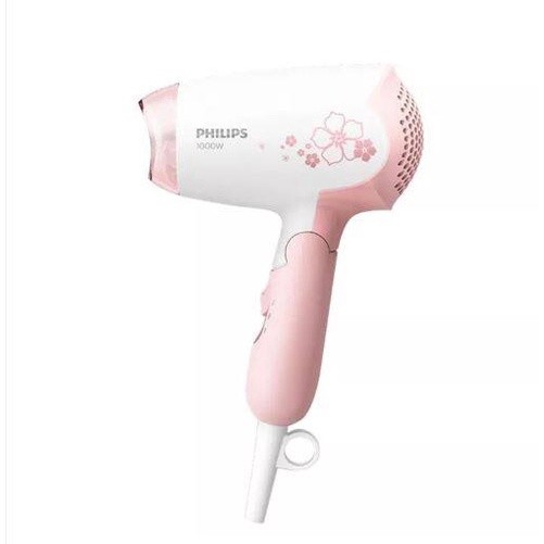 ไดร์เป่าผม PHILIPS HP8108/00 1000วัตต์ เครื่องไดร์เป่าผม PHILIPS HP8108/00 1000วัตต์ 220V (สีชมพู)